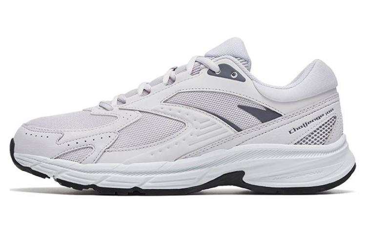 Anta Cushioning Slip Resistant Abrasion Resistant Low top Running Shoes Men's White