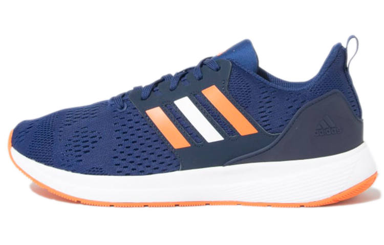 Adidas Adidas Adiwo Comfortable Abrasion Resistant Slip Resistant Low top Running Shoes Men's Blue Orange