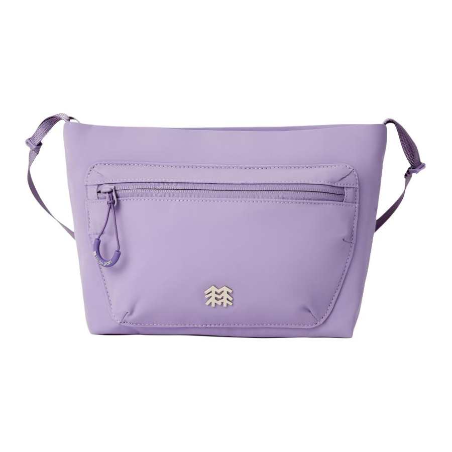 KOLON SPORT Camp Nylon Crossbody Bags Regular Unisex Violet