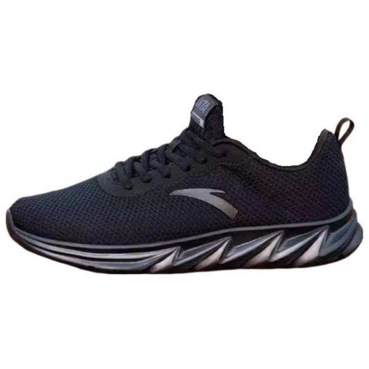 Anta Breathable Low top Running Shoes Men's Black