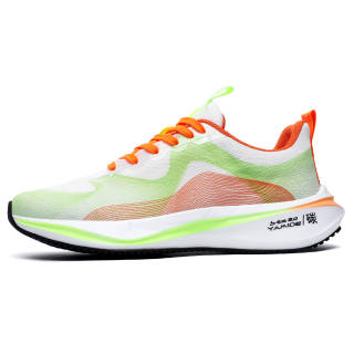 YAMIDE Balance Lightweight Balance Lightweight Low top Sprint Running Shoes Men's Green Orange
