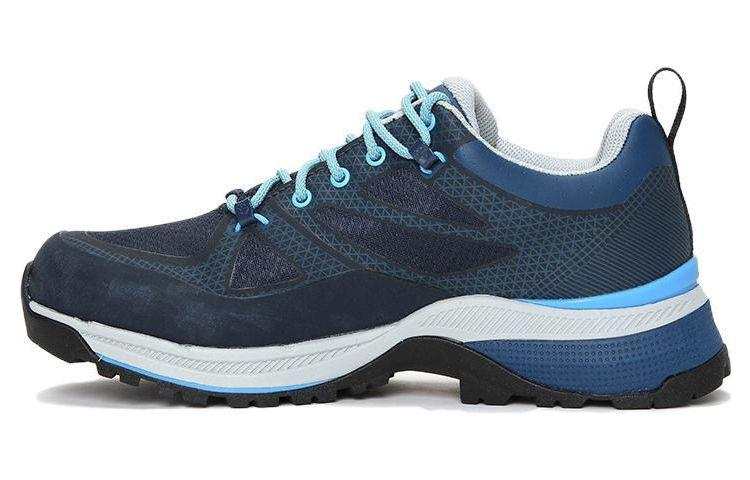 Jack Wolfskin Cushioning Abrasion Resistant Breathable Lightweight Low top Running Shoes Women's Blue