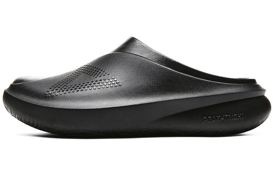 PEAK PEAK Statistic Sandals Closed Toe Slippers Men's All Black