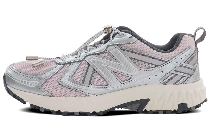 New Balance New Balance NB 410 Slip Resistant Low top Retro Running Shoes Unisex Pink Silver