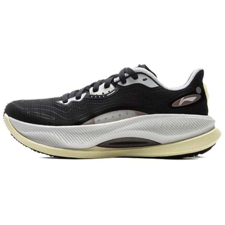 Li-Ning Li Ning Yueying 4 PRO Cushioning Slip Resistant Rebound Low top Casual Running Shoes Men's Black