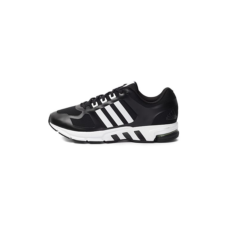 Adidas Adidas Equipment 10 Comfortable Slip Resistant Abrasion Resistant Low top Running Shoes Unisex Black White