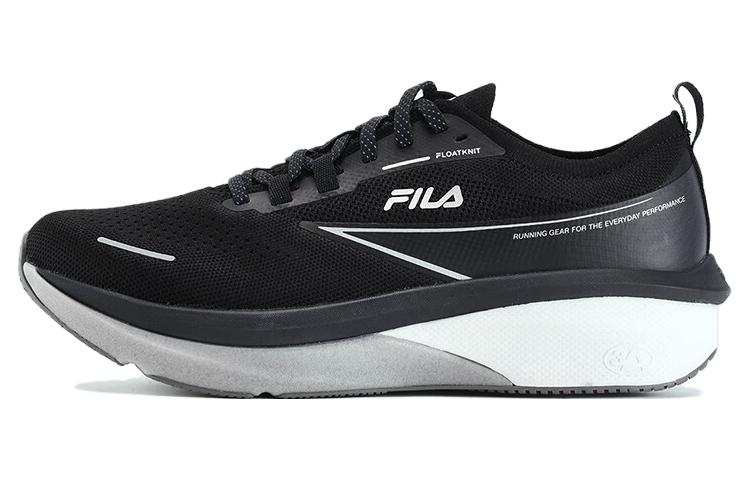 FILA 3APANTHER Rebound Textile, Synthetic Leather Cushioning Lightweight Low top Running Shoes Men's Caviar Gray