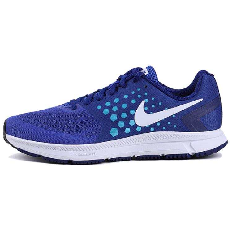 Nike Nike Zoom Span 1 Comfortable Slip Resistant Abrasion Resistant Low top Running Shoes Men's Blue White