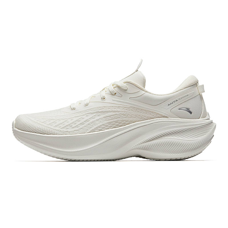 Anta Leaf 5.0 Mesh, Textile Low top Casual Running Shoes Women's White