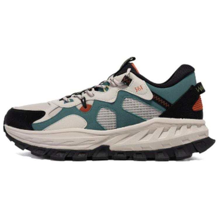 361° Cushioning, Wear Resistant Low top Outdoor Shoes Men's White Green
