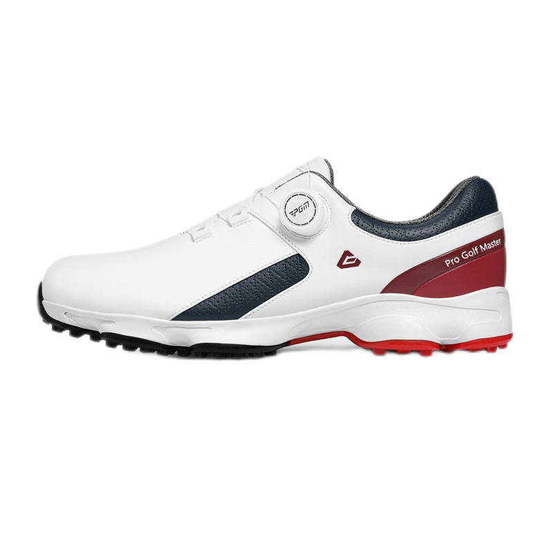 PGM Slip Resistant Abrasion Resistant Low top Golf Shoes Men's White