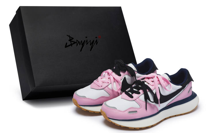 Nike Nike Phoenix Waffle Low top Running Shoes Women's Pink White Black