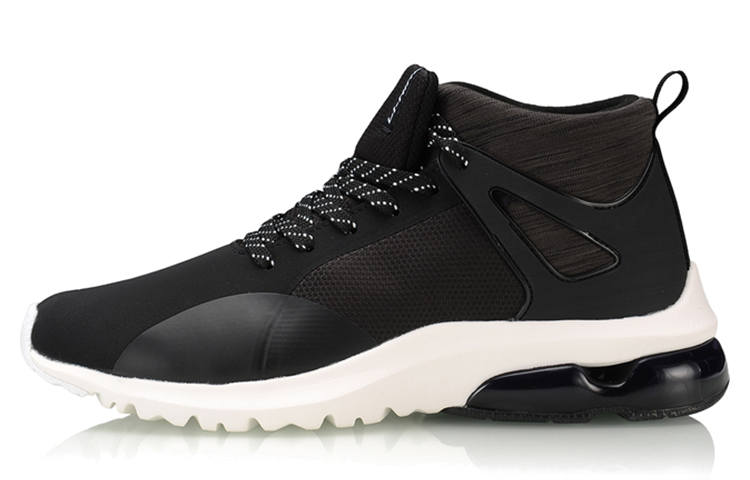 Li-Ning Li Ning Mid top Running Shoes Women's Black White