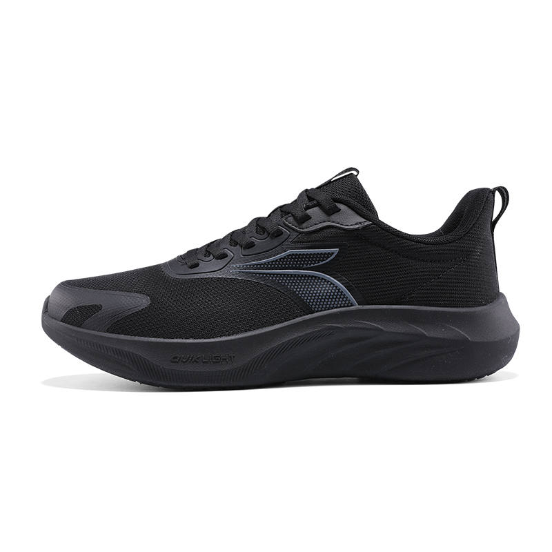 361° Low top Casual Sprint Running Shoes Men's Obsidian Black