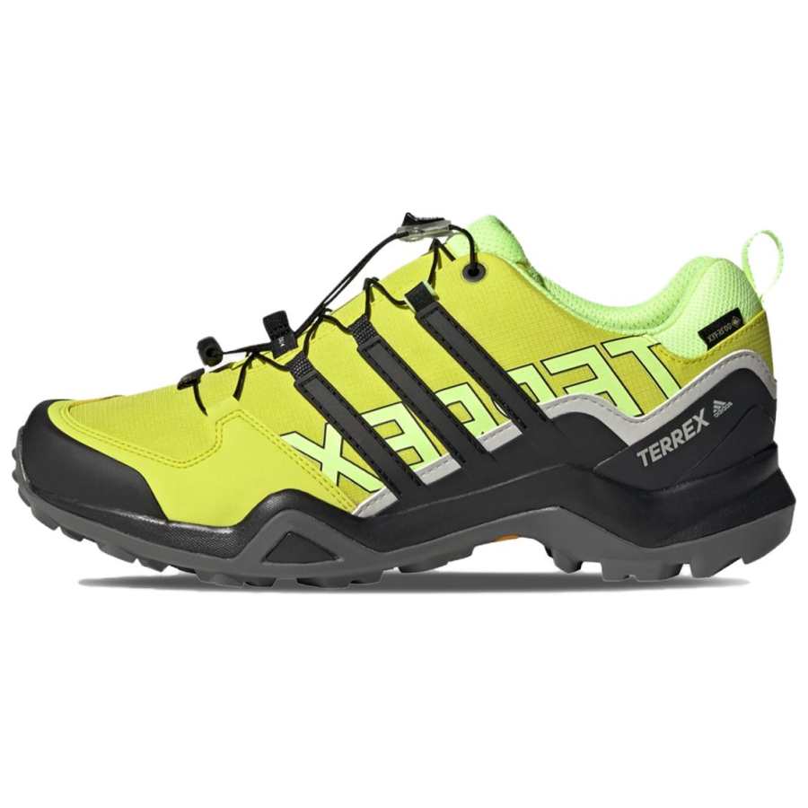 Adidas Adidas Terrex Swift R2 GTX Fabric Breathable Low top Outdoor Shoes Men's Yellow Black