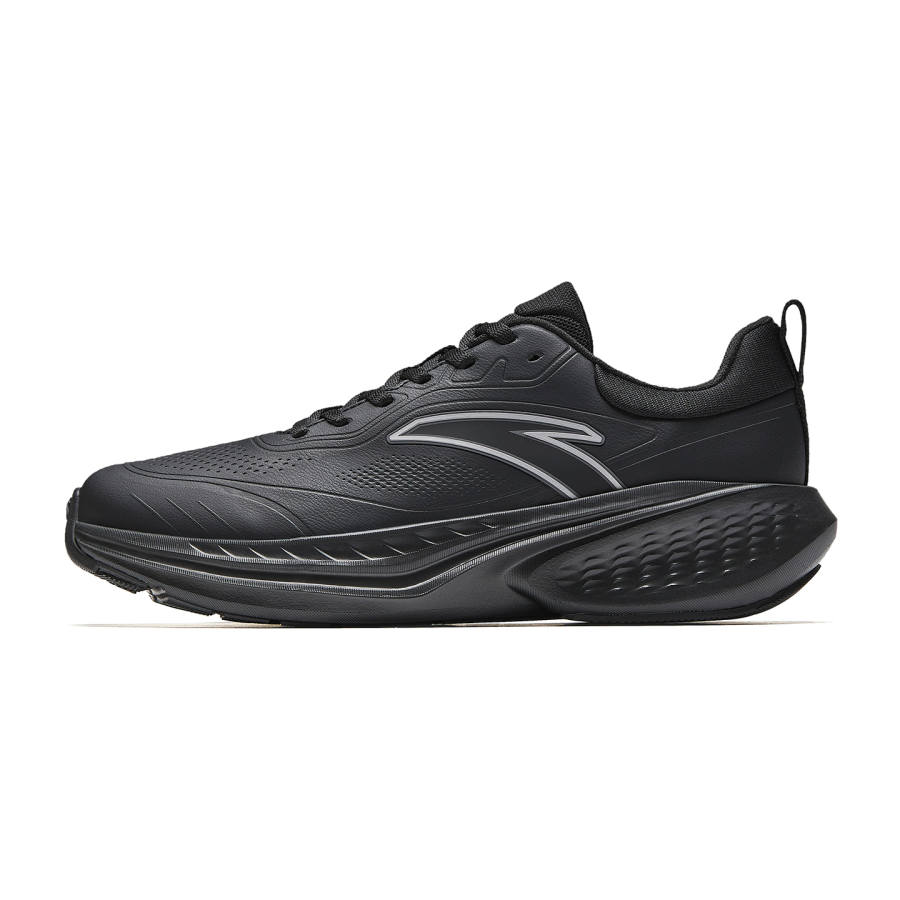 Anta Fashion Running Shoes Men's Basic Black/Metal Titanium
