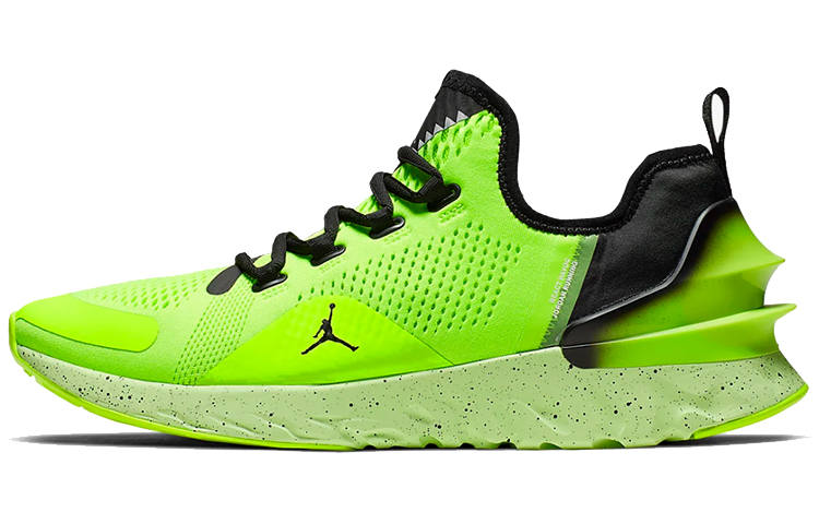 Jordan Jordan React Havoc Slip Resistant Lightweight Non slip Lightweight Low top Running Shoes Men's Neon Green