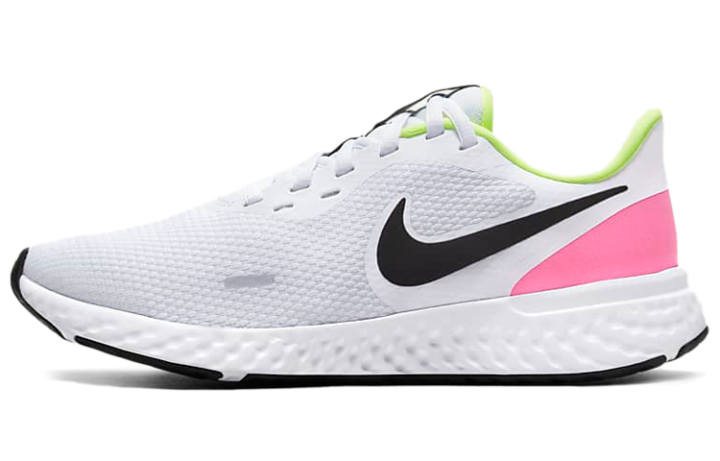 Nike Nike Revolution 5 White/Pink/Green Women's
