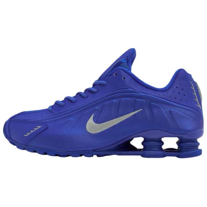 Nike Nike Shox R4 Low top Casual City Commuting Running Shoes Women's Blue