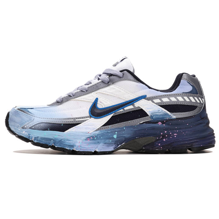 Nike Nike Initiator Cushioning Low top Running Shoes Men's Gray Blue