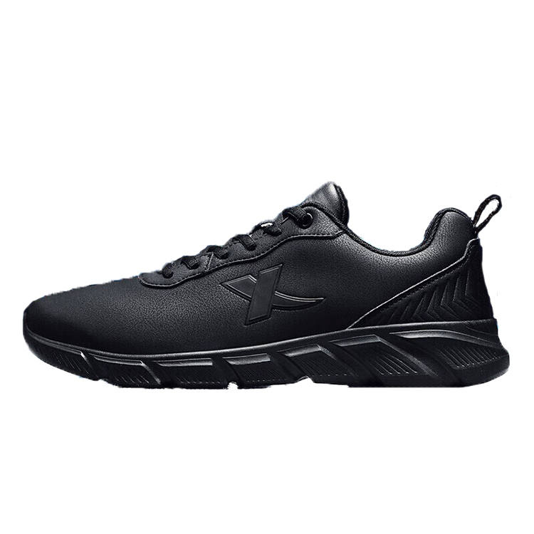 XTEP Slip Resistant, Abrasion Resistant, Waterproof Low top Running Shoes Men's Black