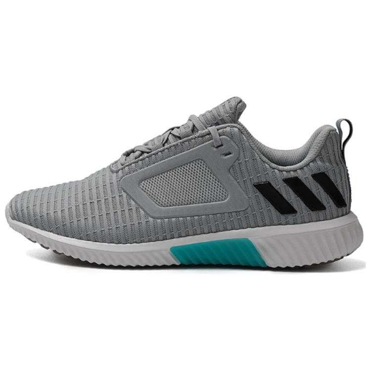 Adidas Adidas Slip Resistant Abrasion Resistant Low top Casual Running Shoes Men's Gray