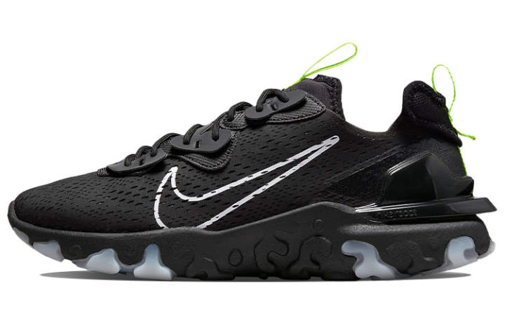Nike Nike React Vision Black White Volt Reflective Silver