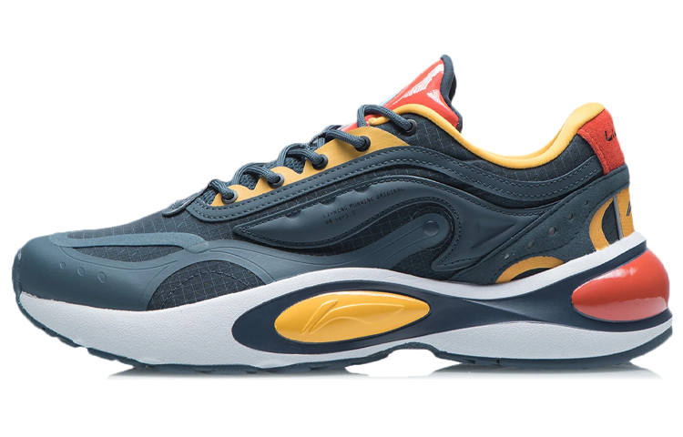 Li-Ning Li Ning V8 Sports Textile, Synthetic Leather Cushioning Slip Resistant Abrasion Resistant Lightweight Breathable