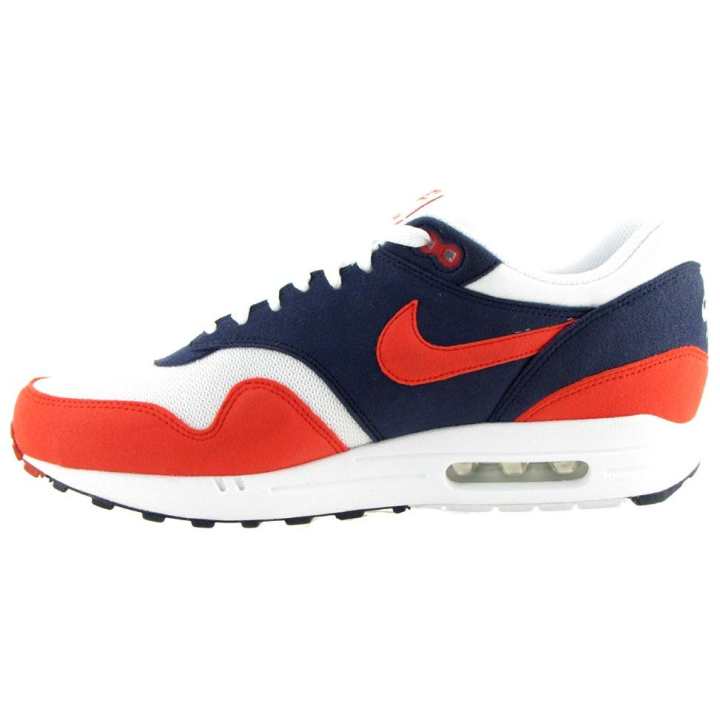 Nike Nike Air Max 1 Low top Casual Running Shoes Men's Red