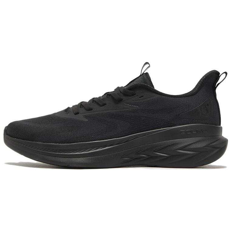 361° Flying Feather 3.0 Slip Resistant Abrasion Resistant Low top Casual Running Shoes Men's Black