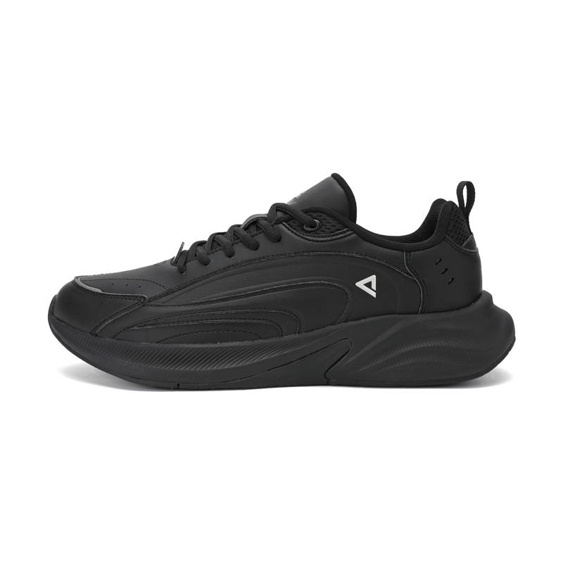 PEAK State Pole Textile, Synthetic Leather Cushioning Abrasion Resistant Breathable Low top Casual Running Shoes Men's