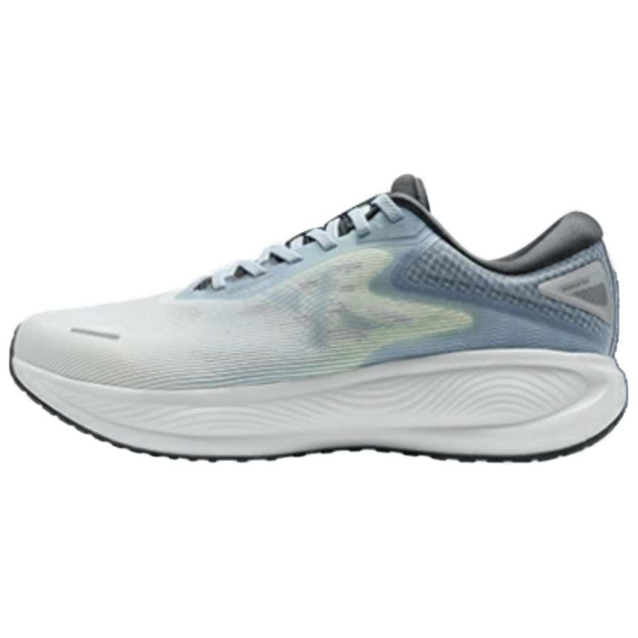 XTEP Cushioning Rebound Low top Running Shoes Men's White Blue Green