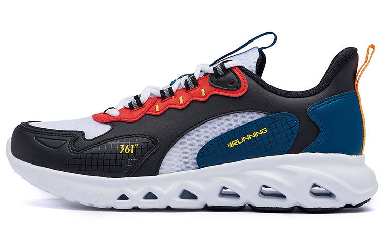 361° Slip Resistant, Abrasion Resistant, Breathable Low top Running Shoes Men's Obsidian Black