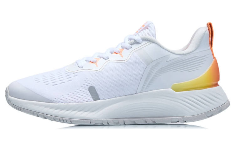 Li-Ning Li Ning Yueying Essential Reflective Rebound Cushioning Low top Running Shoes Men's Standard White