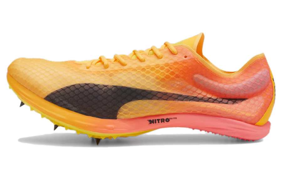 PUMA PUMA EvoSPEED Distance Nitro Elite+ 4 Cleats 'Orange Black'