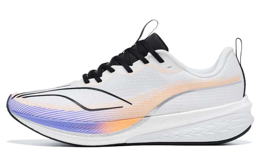 Li-Ning Li Ning Red Hare 6 Pro Textile, TPU Cushioning Abrasion Resistant Low top Sprint Running Shoes Men's White