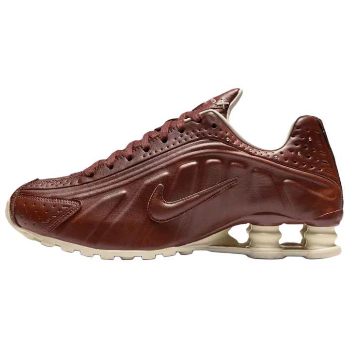 Nike Nike Shox R4 Running Shoes Women's Rosewood Brown