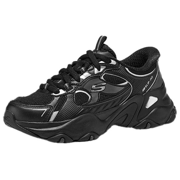 Skechers D'LITES 5.0 Low top Chunky Sneakers Women's Black