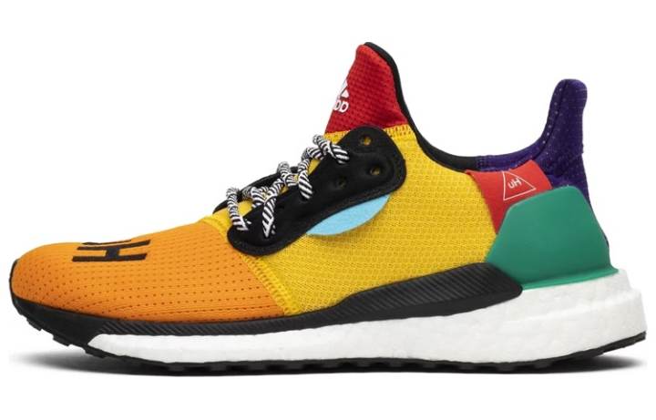 Adidas Solar Hu Pharrell x Solar Hu Wmns Adidas Glide 'Yellow' Women's