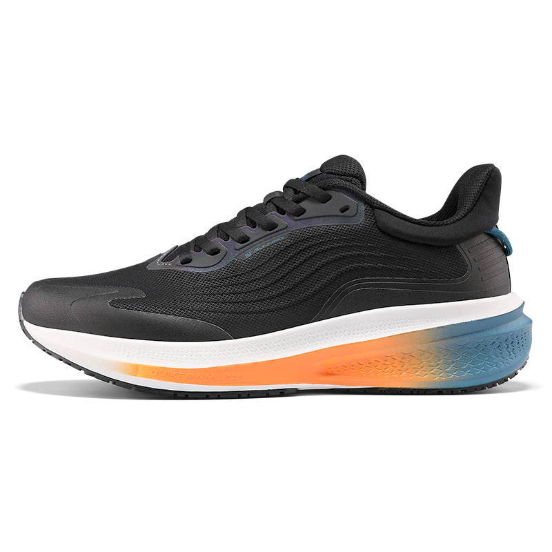 361° Rain Screen 7.0 Cushioning Rebound Cushioning Rebound Low top Running Shoes Men's Black Orange