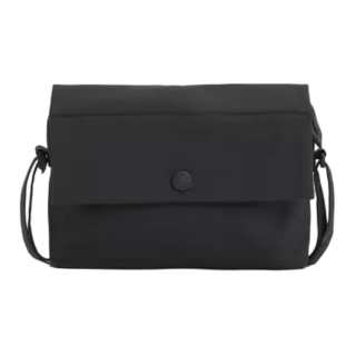 Nanamica Nylon Crossbody Bag, Shoulder Bag Unisex Black