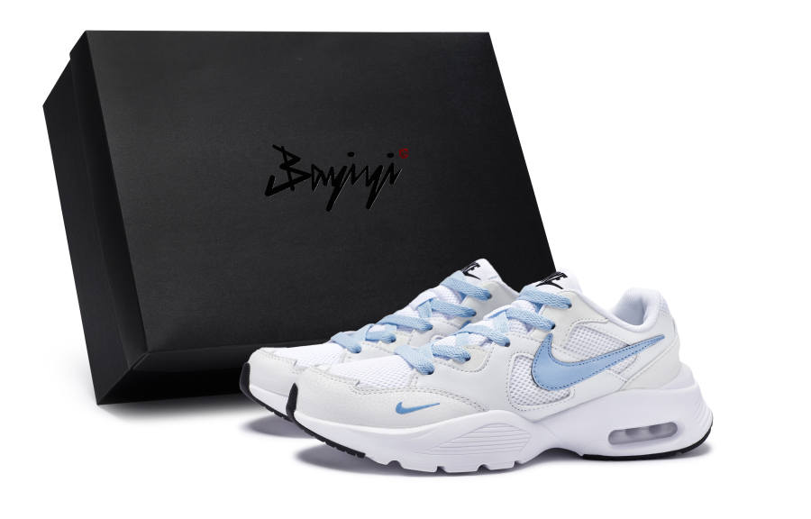 Nike Nike Air Max Fusion Waterproof Low top Running Shoes Men's White Blue