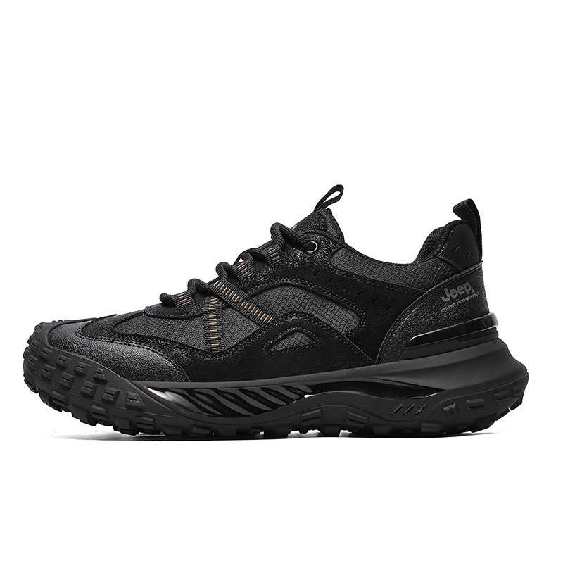 Jeep Outdoor Shoes Men's Low Top Black * Army Green