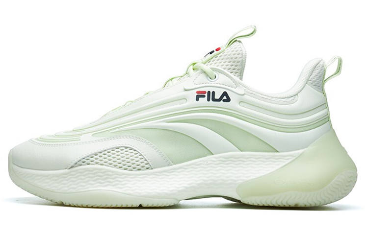 FILA FUSION Fila Ray 2 Low Top Clunky Shoes Yellow/Green