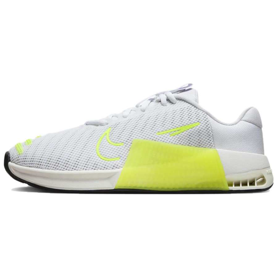 Nike Nike Metcon 9 Comfortable And Lightweight Low top Running Shoes Women's White Yellow