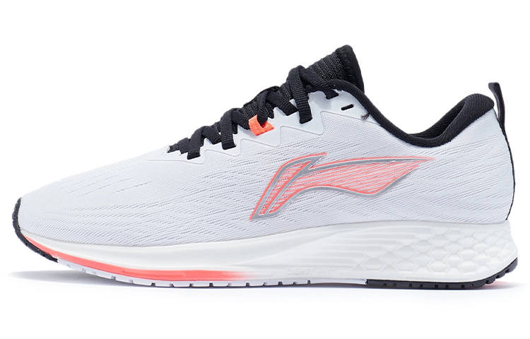 Li-Ning Li Ning Red Hare 4 Cushioning Slip Resistant Abrasion Resistant Low top Running Shoes Women's White