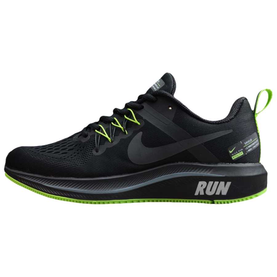 Nike Nike Slip Resistant Abrasion Resistant Low top Running Shoes Men's Black