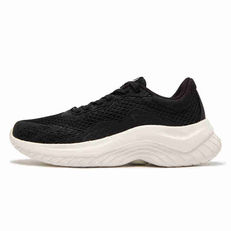 361° Breathable And Lightweight Low top Casual Running Shoes Women's Black White
