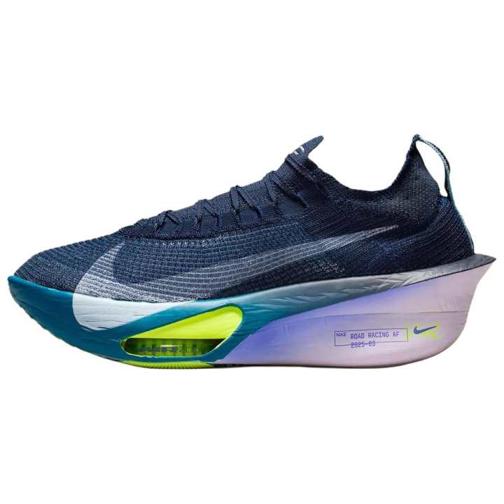 Nike Nike Air Zoom Alphafly Next% 3 Breathable Low top Running Shoes Men's Dark Blue White