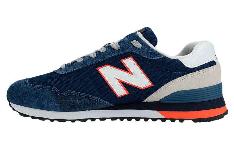 New Balance New Balance NB 515 Running Shoes Men's Low Top Dark Blue/White/Orange